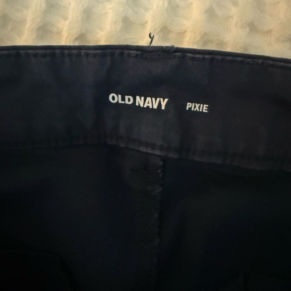 Old Navy Blue Pixie Chinos - Picture 3 of 7